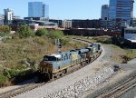 CSX 5436 & 5200 lead "train" F741-08 southbound